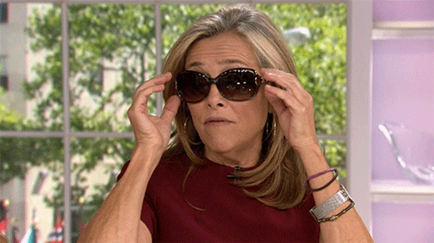 Journalist Meredith Vieira Black Eye Revelation GIF
