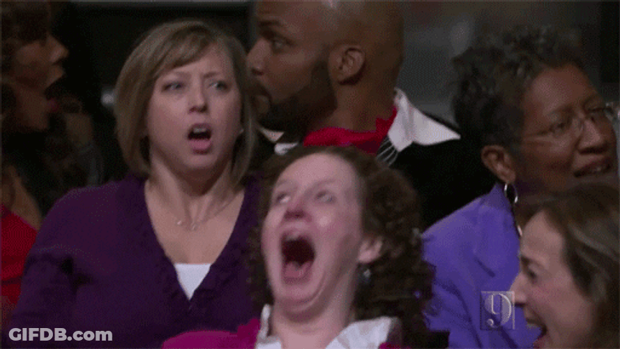 Joy Happy Reaction Oprah GIF