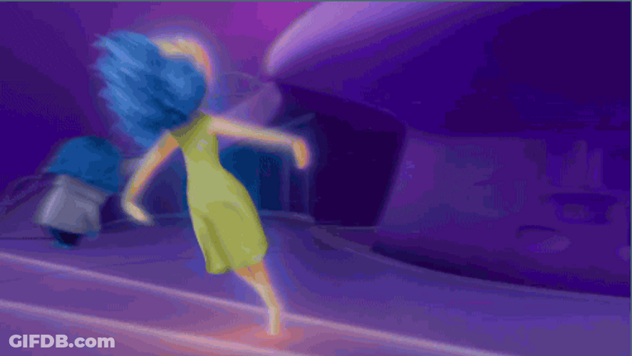 Joy Inside Out Doing Ballet GIF