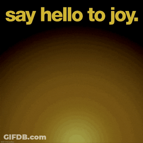 Joy Inside Out Hello GIF