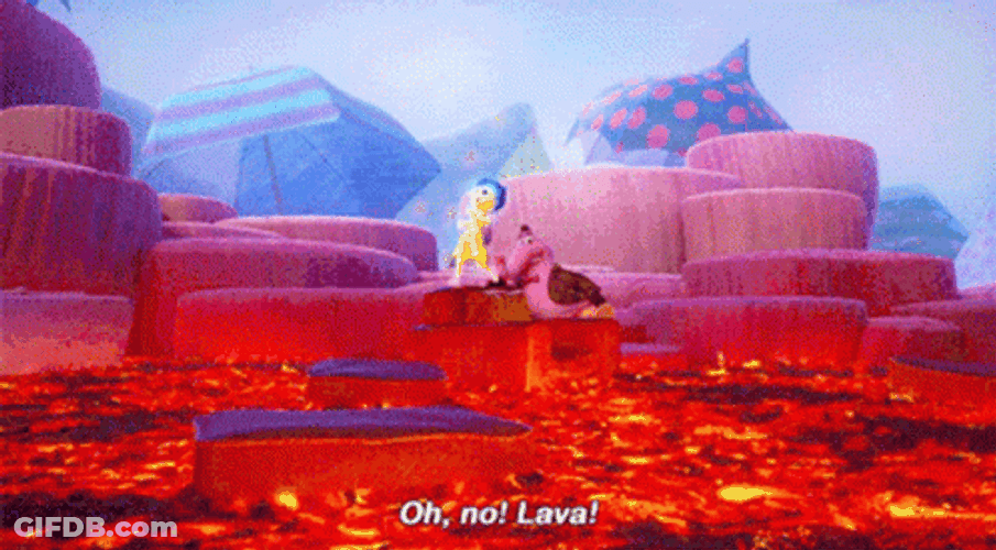 Joy Jumping Over Lava GIF