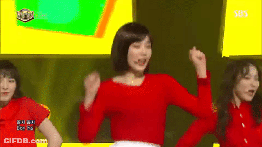 Joy KPop Music Bank Dance GIF
