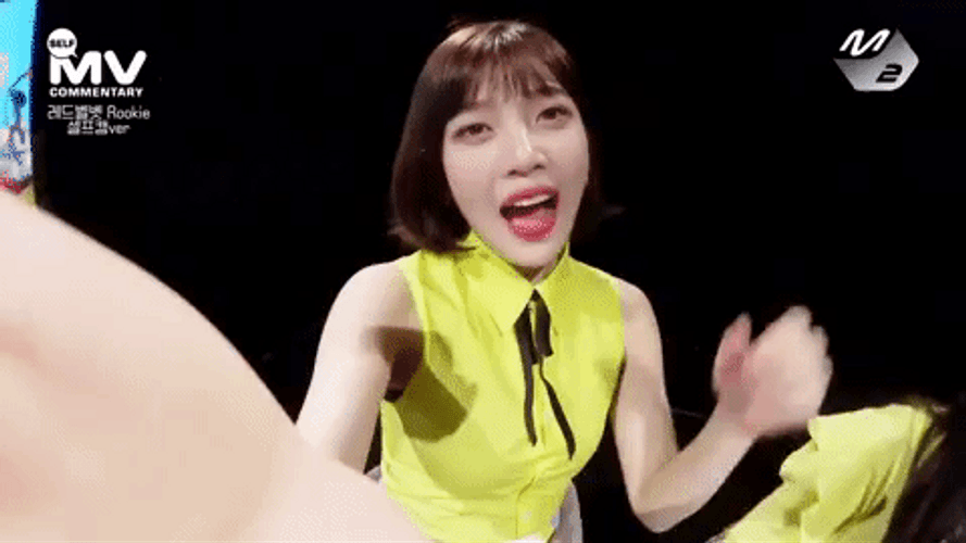 Joy Red Velvet MV Commentary KPop GIF