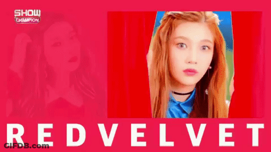 Joy Red Velvet Shocked Face GIF