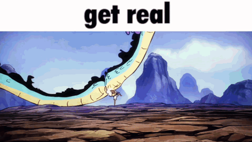 Joyboy Slamming Blue Dragon Get Real GIF