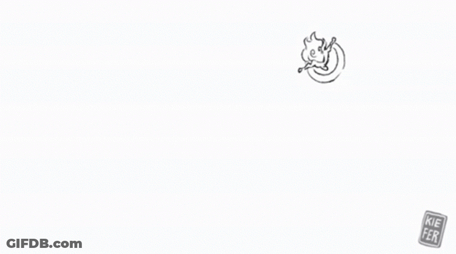 Joyboy Versus Dragon Illustration GIF