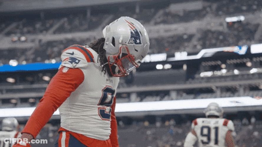 Joyful Matthew Judon Dancing Walking GIF