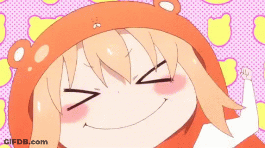Joyful Umaru Chan GIF
