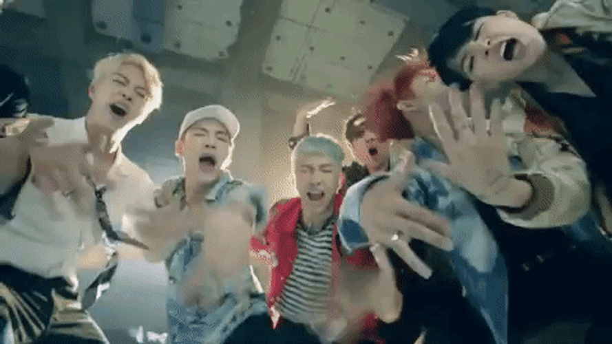 Joyous Bts Group GIF
