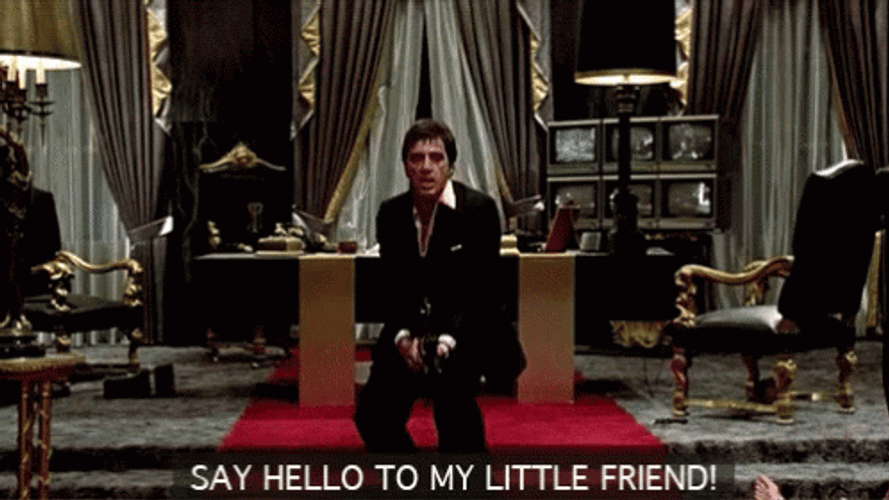 Judas Priest Say Hello To My Little Friend GIF