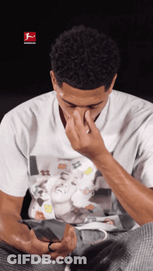 Jude Bellingham Crying GIF