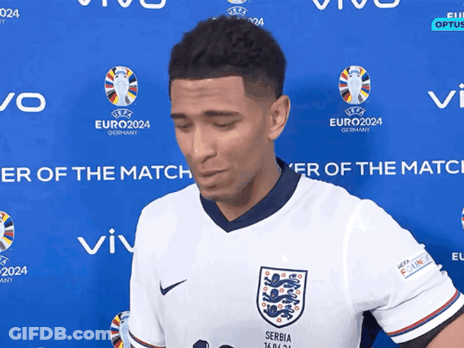 Jude Bellingham Holding Trophy GIF