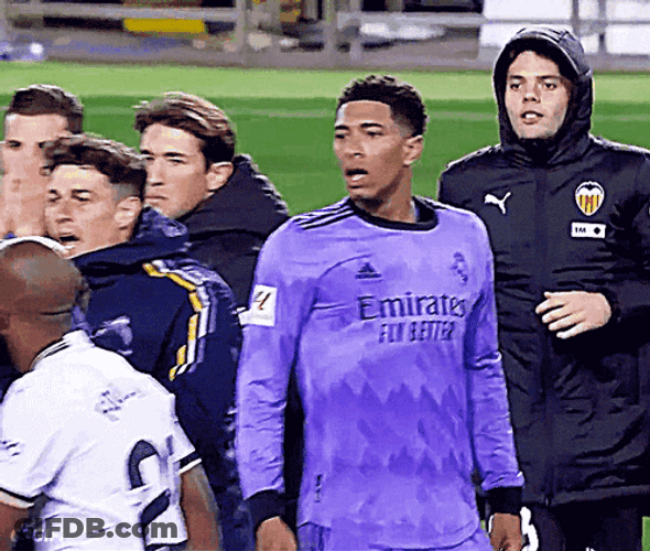 Jude Bellingham Team Amazed GIF