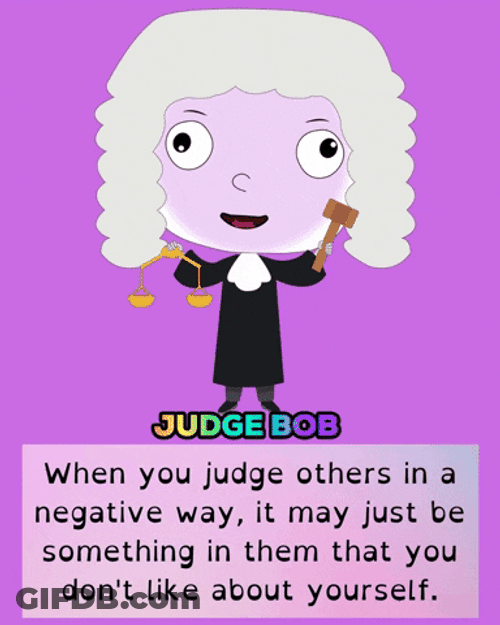 Judge Bob Big Head Message GIF