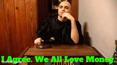 Judge In Robe Saying I Agree GIF