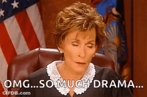 Judge Making Funny Face GIF