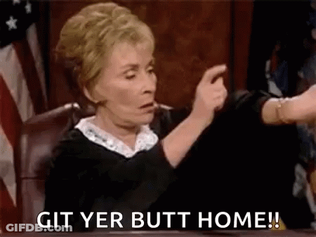 Judge Pointing At Person GIF
