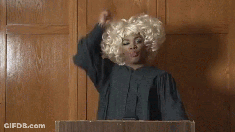 Judge Saying Oh We Not Gonna Do That GIF