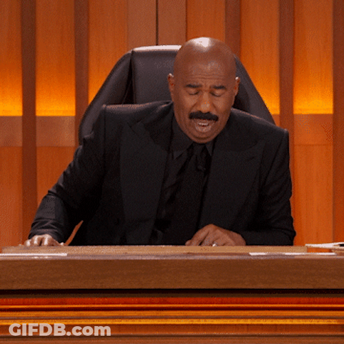 Judge Steve Harvey Laughing GIF
