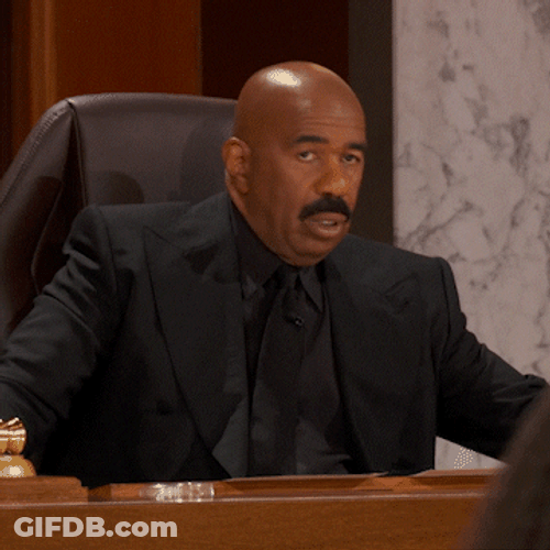 Judge Steve Harvey What GIF