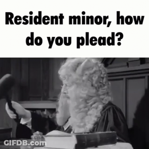 Judge With Resident Minor How Do You Plead GIF