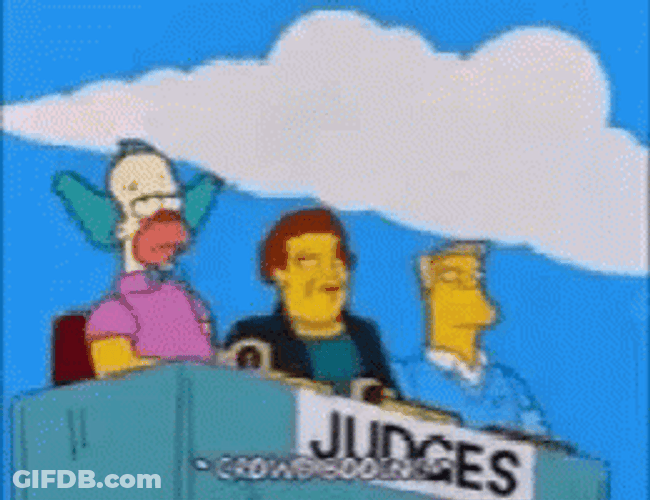 Judges Gives All Three Zero GIF