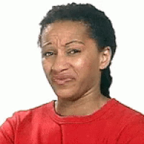 Judgmental Woman Look Disappointed Stank Face Reaction GIF