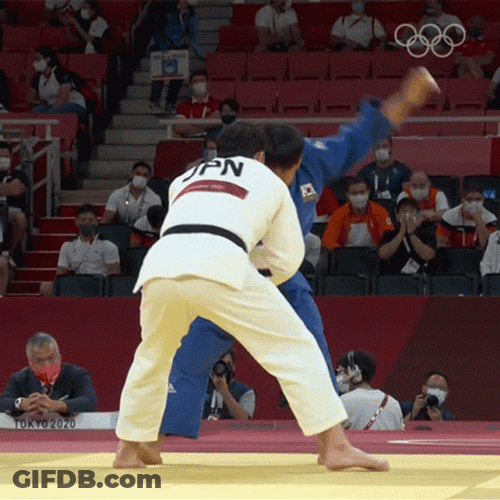 Judo Aaron Wolf Guham Cho GIF