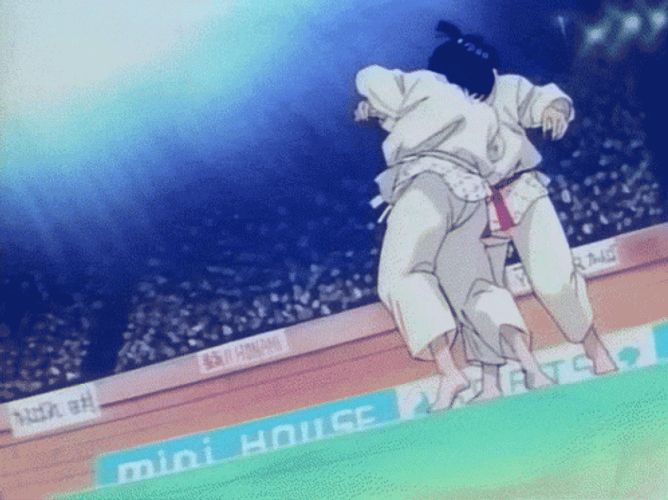 Judo Anime Yawara Inokuma GIF