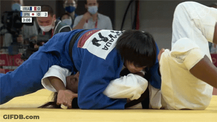 Judo Hamada Shori Madeleine Malonga GIF
