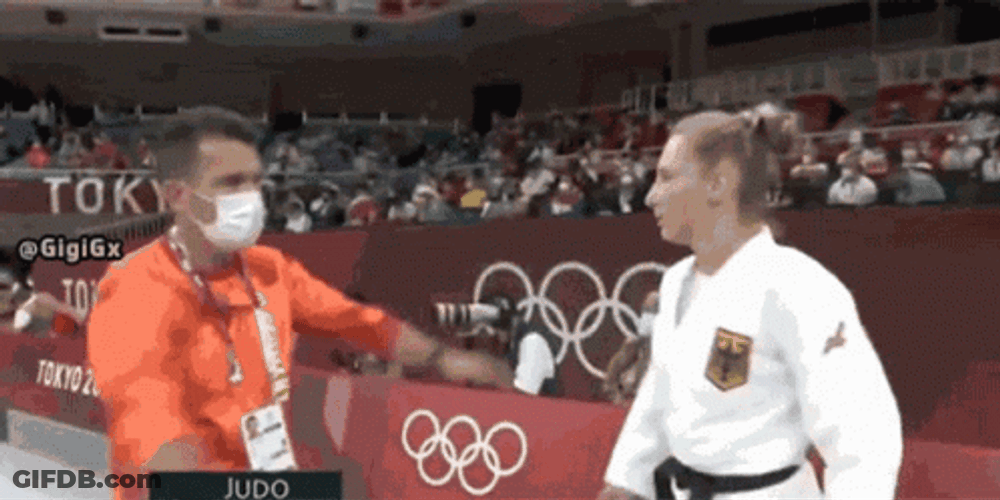 Judo Martyna Trajdos Tokyo Olympics GIF