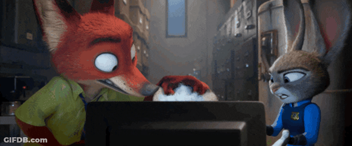 Judy Hopps Arguing With Nick Wilde GIF