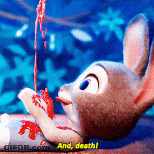 Judy Hopps Death Drama GIF