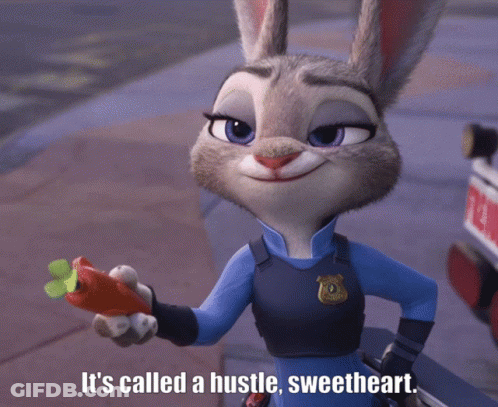 Judy Hopps Holding Carrot GIF