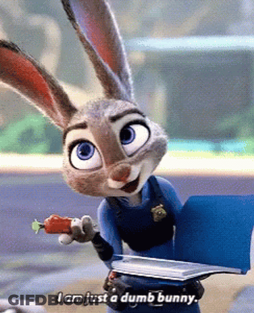 Judy Hopps Just A Dumb Bunny GIF