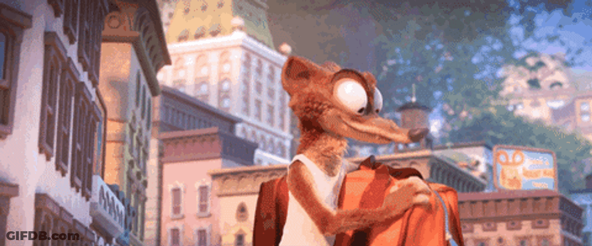 Judy Hopps Throwing Donut GIF