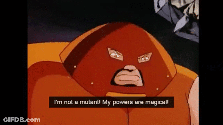Juggernaut Magical Powers GIF
