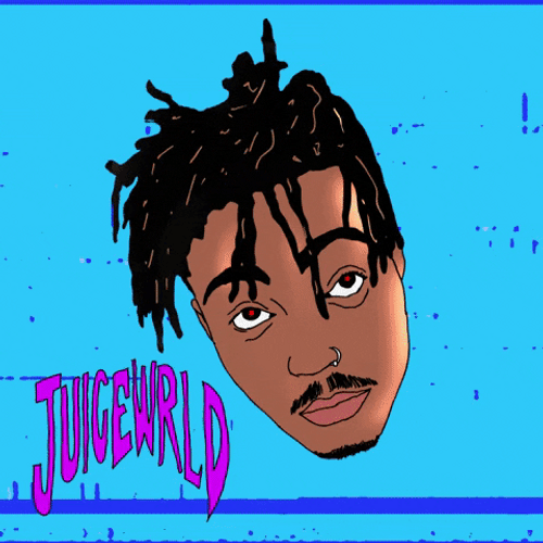 Juice Wrld Animated Art GIF