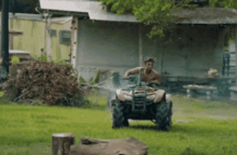 Juice Wrld Driving ATV GIF