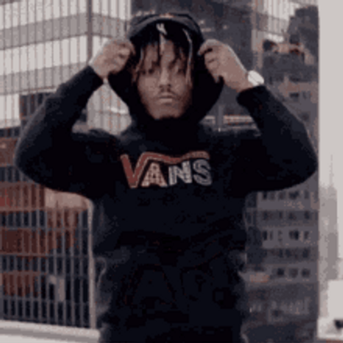Juice Wrld Forced Smiling GIF