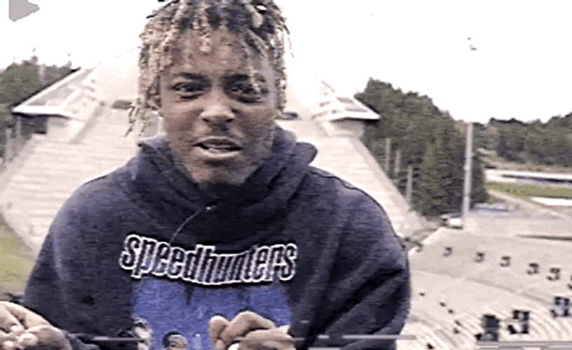 Juice Wrld Singing Closer GIF