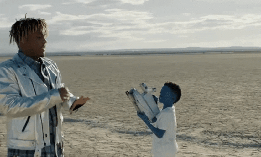 Juice Wrld Singing With Kid GIF