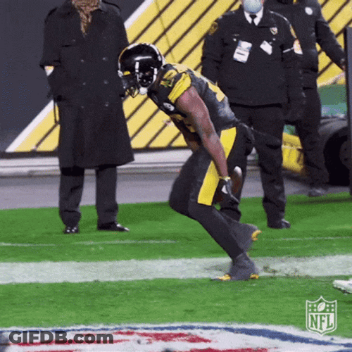 JuJu Smith Schuster Griddy Dance GIF