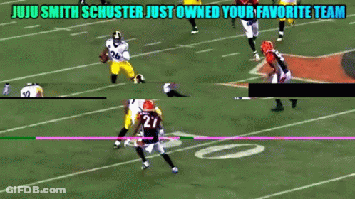 Juju Smith Schuster Owned Your Favorite Team GIF