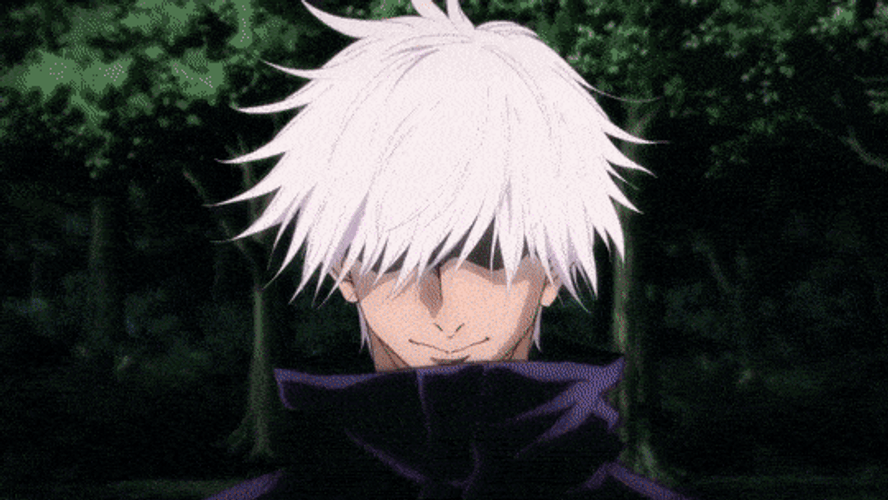 Jujutsu Kaisen Gojo Beautiful Eyes GIF