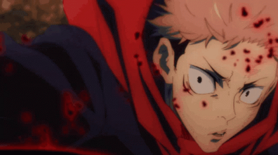 Jujutsu Kaisen Itadori Black Flash GIF