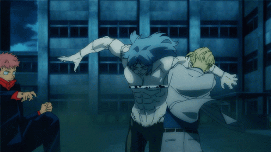 Jujutsu Kaisen Yuji Kento Mahito GIF