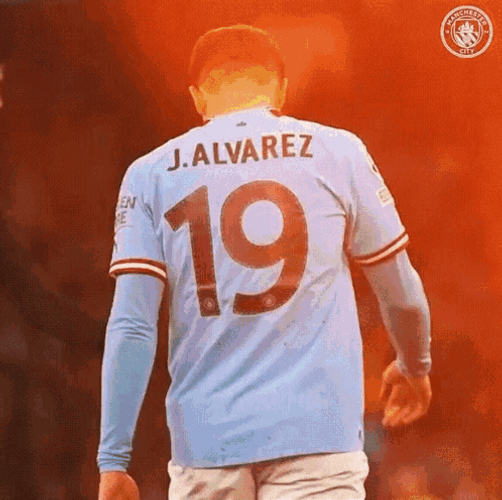 Julian Alvarez Football Trophy GIF
