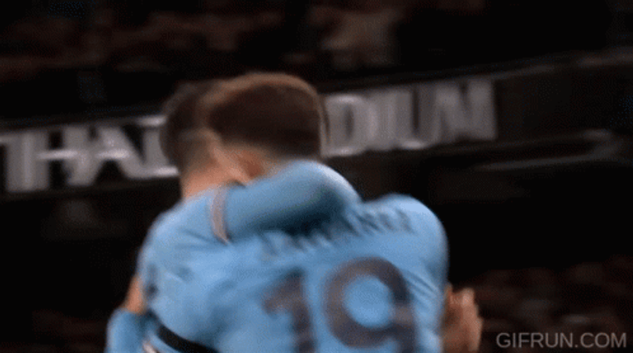 Julian Alvarez Team Celebration GIF