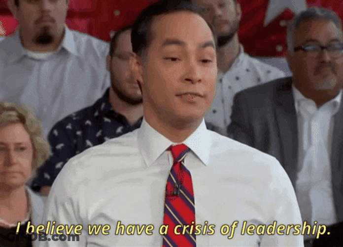 Julian Castro Thinks There's Crisis In USA Leadership GIF